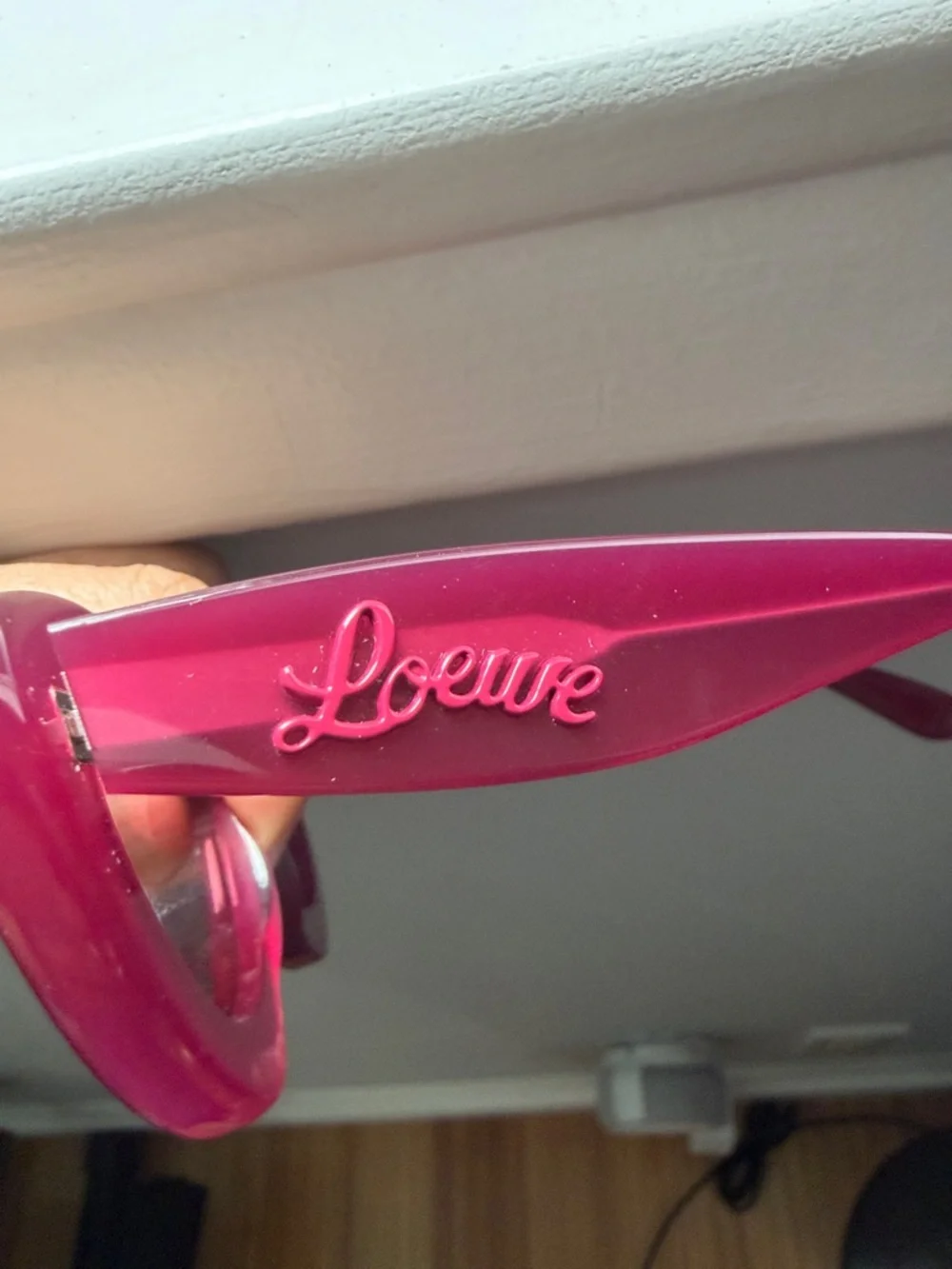 Loewe Hot Pink Cat-Eye Sunglasses